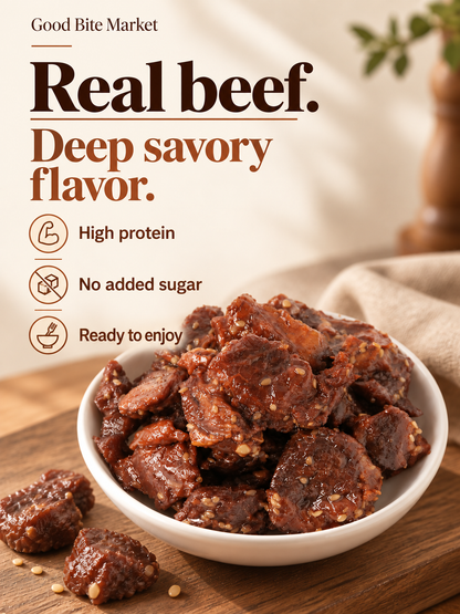 Good Bite Market Savory Beef Brisket Bites🥩